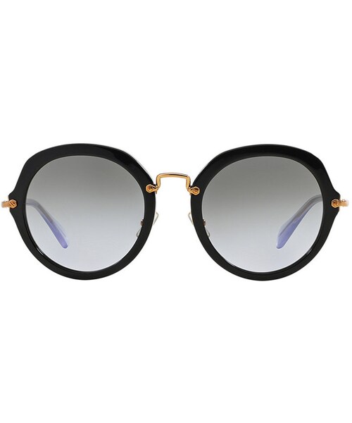 miu miu（ミュウミュウ）の「Miu Miu Sunglasses, MIU MIU MU 05QS 54（サングラス・レディース・BLACK/PURPLE GRADIENT/TAN WHITE/TAN GRADIENT）」の3枚目の写真