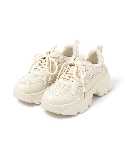LOWRYS FARM(ローリーズファーム)の「ボリュームスニーカー(その他・アイボリー08/ブラック09・S(22~22.5)/M(23~23.5)/L(24~24.5))」の20枚目の写真