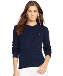 POLO RALPH LAUREN | Polo Ralph Lauren Crew-Neck Cable-Knit Sweater(ニット/セーター)
