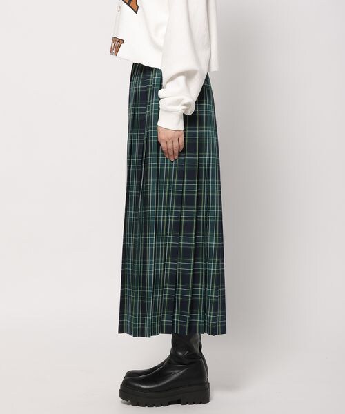 LOWRYS FARM（ローリーズファーム）の「チェックプリーツスカート（スカート・グレー18/ブラウン52/ネイビー88・F）」の5枚目の写真