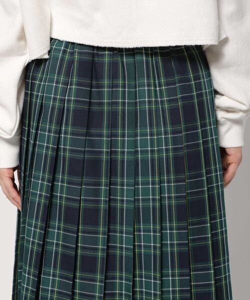 LOWRYS FARM（ローリーズファーム）の「チェックプリーツスカート（スカート・グレー18/ブラウン52/ネイビー88・F）」の7枚目の写真