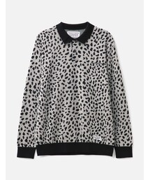 WACKO MARIA（ワコマリア）の「Leopard Knit Polo Shirt（）」 - WEAR
