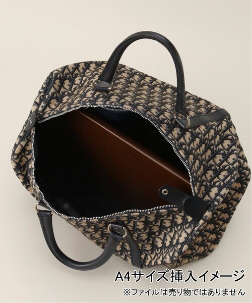 HIROB（ヒロブ）の「Trotter boston bag（バッグ・ネイビー/(040)/フリー/残り1点）」の6枚目の写真