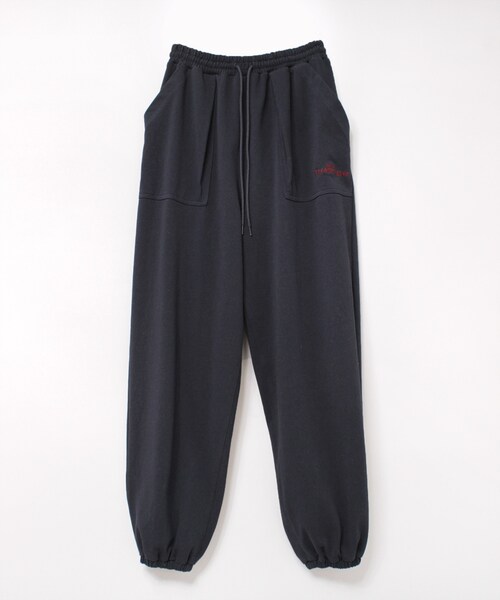 早トク10倍 2月下旬納期 R4180 ヘビ 天竺デザインスウェットパンツ