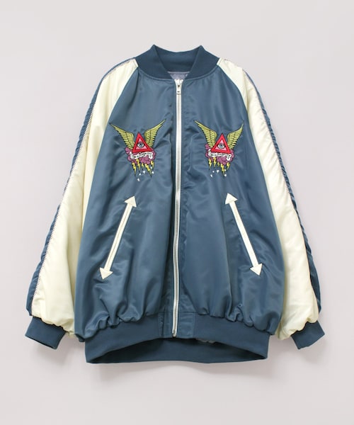 早トク10倍【2月上旬納期】J2096 BIGスカジャン