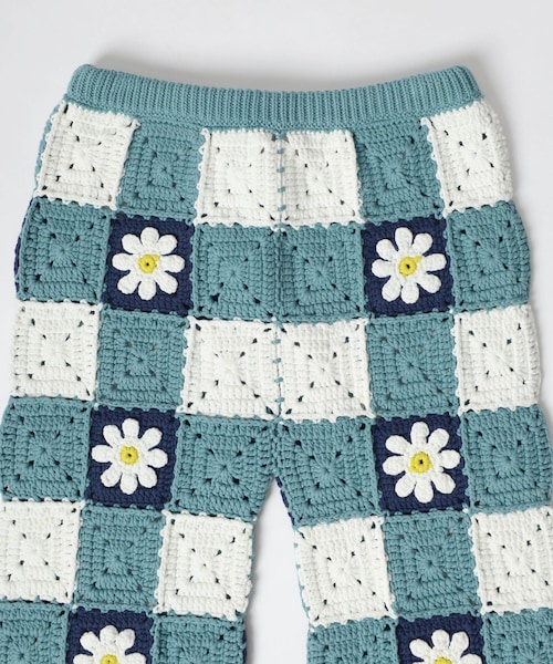 HOLIDAY CROCHET FLOWER PANTS 定価40,700円 HOLIDAY（ホリデイ）の「【SAMPLE SALE】CROCHET FLOWER PANTS
