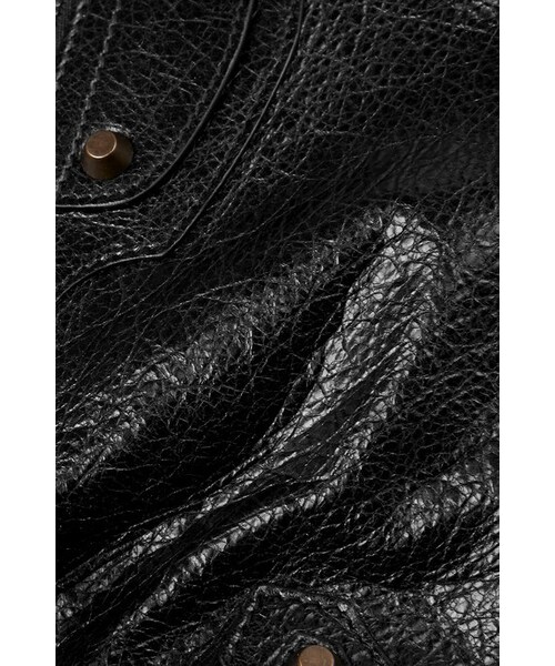 BALENCIAGA（バレンシアガ）の「Balenciaga City textured-leather tote（トートバッグ・レディース・Black）」の5枚目の写真