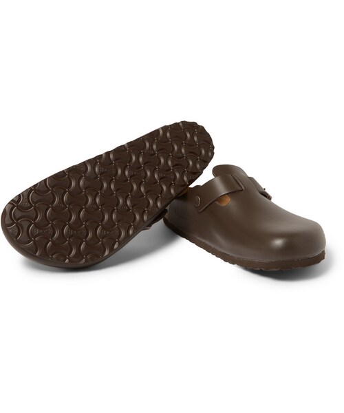 BIRKENSTOCK(ビルケンシュトック)の「Birkenstock Boston Leather Sandals(サンダル・メンズ・Brown・EU 44 (US 11)/EU 40 (US 7)/EU 39 (US 6)/EU 42 (US 9)/EU 41 (US 8)/EU 46 (US 13)/EU 43 (US 10)/EU 45 (US 12))」の4枚目の写真