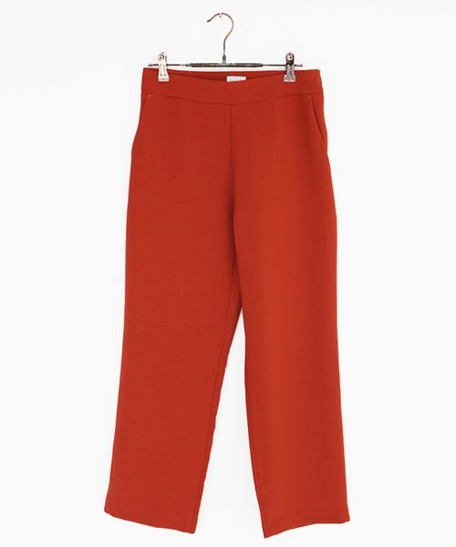 DHOLIC（ディーホリック）の「ディープカラーワイドパンツ（その他パンツ・レディース・ブラック/アイボリー/アクアグリーン/ディープオレンジ・S/M）」の4枚目の写真