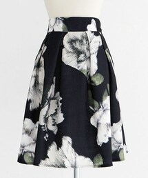 DHOLIC | ビッグフラワープリントフレアスカート(スカート)