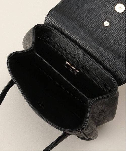 HIROB（ヒロブ）の「Black leatherbag（バッグ・ブラック/(001)/フリー/残り1点）」の6枚目の写真