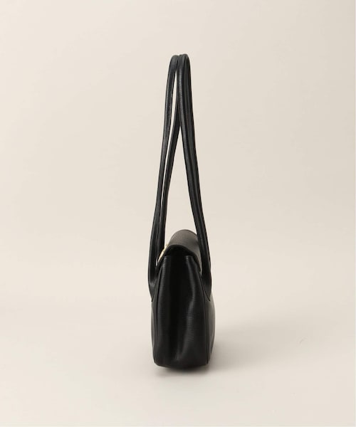 HIROB（ヒロブ）の「Black leatherbag（バッグ・ブラック/(001)/フリー/残り1点）」の2枚目の写真