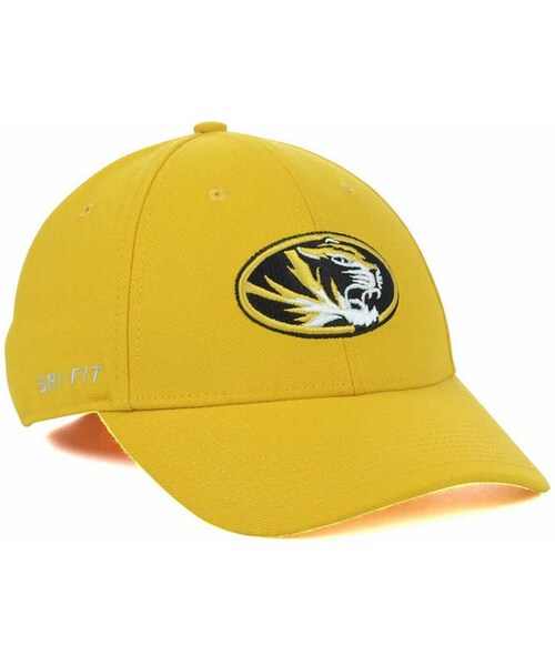 NIKE（ナイキ）の「Nike Missouri Tigers Dri-FIT Swoosh Flex Cap（寝具・Gold・M/L）」の4枚目の写真