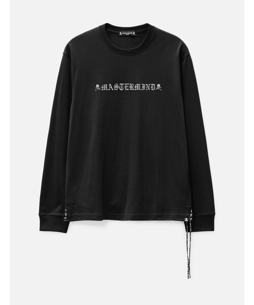 Rubbed Logo Long Sleeve T-shirt