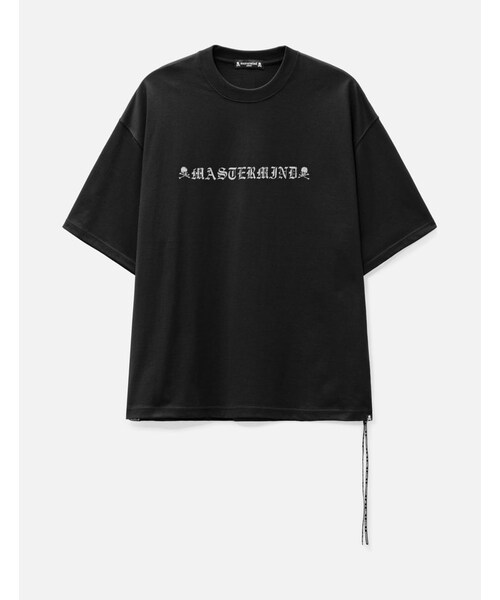 Boxy Fit Rubbed Logo Short Sleeve T-shirt