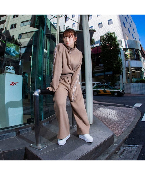 ジムワッグ✖︎リーボック ジムワッグ サイドスリット ニットパンツ ジムワッグ サイドスリット ニットパンツ / JIMWAG SIDE SLIT