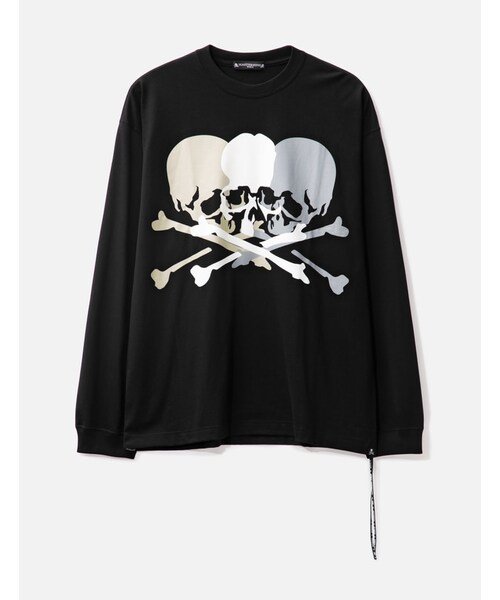 Oversized Triple Logo Long Sleeve T-shirt