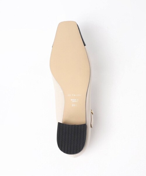 LE TALON（ルタロン）の「《予約》3cmスクエアコンビメリージェーン（シューズ・ナチュラル A/(017)/21/在庫なし/21.5/残り1点/22/22.5/残り2点/23/在庫あり/23.5/24/24.5/25/25.5）」の8枚目の写真