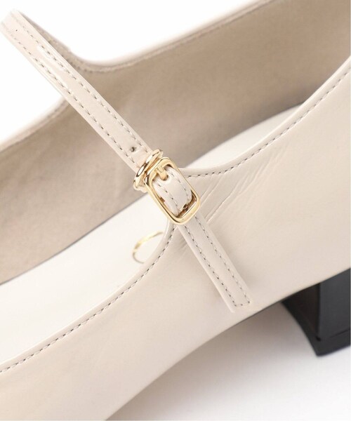 LE TALON（ルタロン）の「《予約》3cmスクエアコンビメリージェーン（シューズ・ナチュラル A/(017)/21/在庫なし/21.5/残り1点/22/22.5/残り2点/23/在庫あり/23.5/24/24.5/25/25.5）」の6枚目の写真