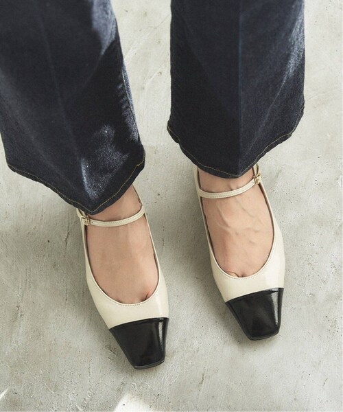 LE TALON（ルタロン）の「《予約》3cmスクエアコンビメリージェーン（シューズ・ナチュラル A/(017)/21/在庫なし/21.5/残り1点/22/22.5/残り2点/23/在庫あり/23.5/24/24.5/25/25.5）」の20枚目の写真