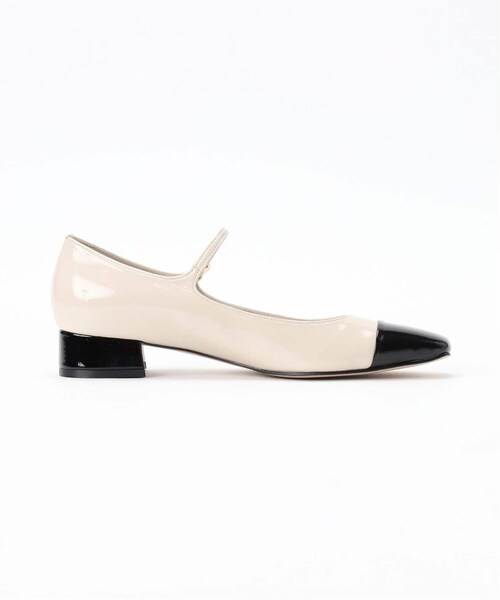 LE TALON（ルタロン）の「《予約》3cmスクエアコンビメリージェーン（シューズ・ナチュラル A/(017)/21/在庫なし/21.5/残り1点/22/22.5/残り2点/23/在庫あり/23.5/24/24.5/25/25.5）」の4枚目の写真