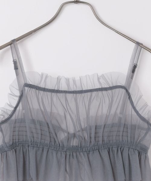 Heather（ヘザー）の「チュールキャミ/ニット2P（）」 - WEAR
