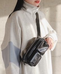 【12.14(木)12:00発売/2WAY】ダブルポケットショルダーBAG
