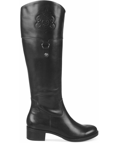 Franco Sarto (-)の「Franco Sarto Clarity Wide Calf Riding Boots(ブーツ・レディース・Black/Banana Bread/Black/Black/Brown/Acorn・5.5M/6M/5M)」の4枚目の写真