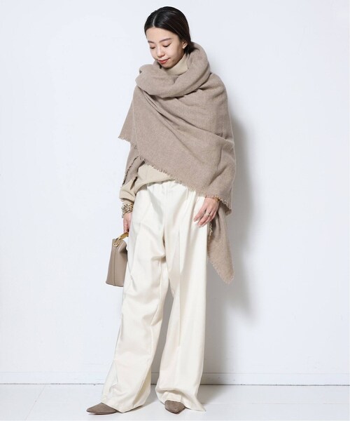 ミューズ ドゥーズィエム クラス MUSE de Deuxieme Classe JUSPER タートルネックプルオーバー ニット セーター 長袖 ベージュ /HK ■OS レ MUSE de Deuxieme classe（ミューズデドゥーズィエムクラス）の