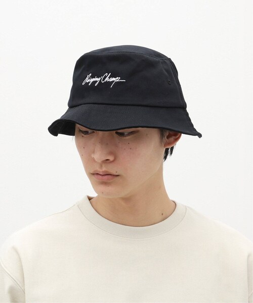 REIGNING CHAMP(レイニングチャンプ)の「Autograph Bucket Hat / ハット(帽子・ブラック/(001)/M/取り寄せ/L)」の14枚目の写真
