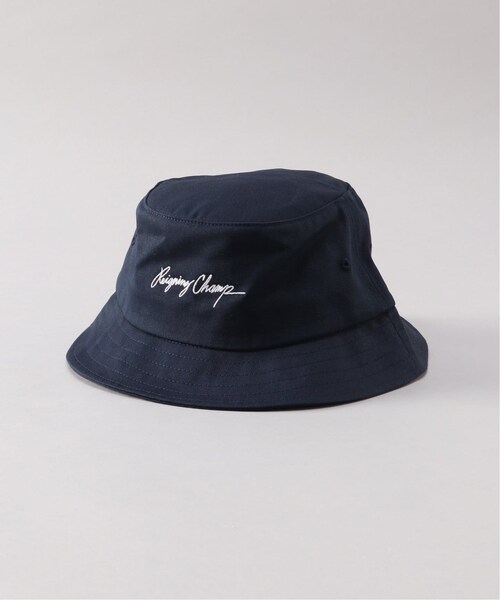 REIGNING CHAMP(レイニングチャンプ)の「Autograph Bucket Hat / ハット(帽子・ブラック/(001)/M/取り寄せ/L)」の2枚目の写真
