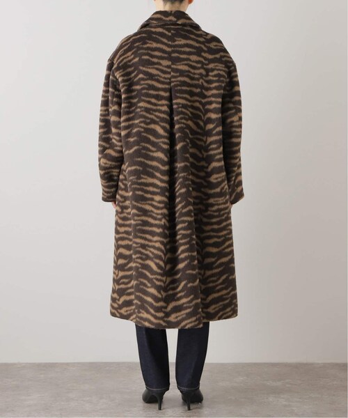 ジャーナルスタンダード ジャーナル ロングコート ゼブラ柄 Mサイズ JOURNAL STANDARD（ジャーナルスタンダード）の「ゼブラシャギーロング