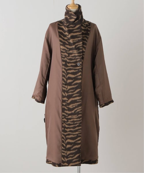 ジャーナルスタンダード ジャーナル ロングコート ゼブラ柄 Mサイズ ジャーナルスタンダード ジャーナル ロングコート ゼブラ柄 Mサイズ