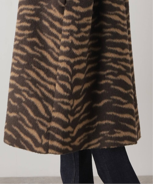 ジャーナルスタンダード ジャーナル ロングコート ゼブラ柄 Mサイズ ジャーナルスタンダード ジャーナル ロングコート ゼブラ柄 Mサイズ