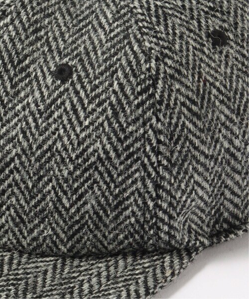 B.C STOCK（ベーセーストック）の「ハリスツイード ベースボールキャップ（帽子・ブラック A/(002)/フリー/在庫あり）」の15枚目の写真