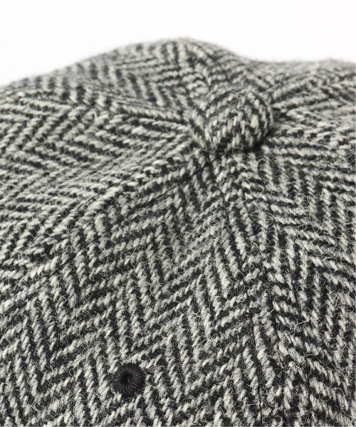 B.C STOCK（ベーセーストック）の「ハリスツイード ベースボールキャップ（帽子・ブラック A/(002)/フリー/在庫あり）」の10枚目の写真