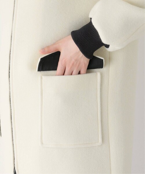 VERMEIL par iena（ヴェルメイユパーイエナ）の「woolモッサZIPコート