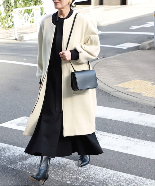 VERMEIL par iena 63,800円 woolモッサZIPコート VERMEIL par iena 63，800円 woolモッサZIPコート