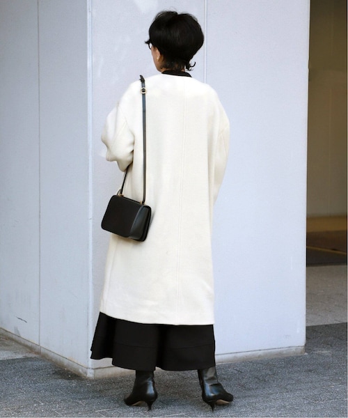 VERMEIL par iena（ヴェルメイユパーイエナ）の「woolモッサZIPコート