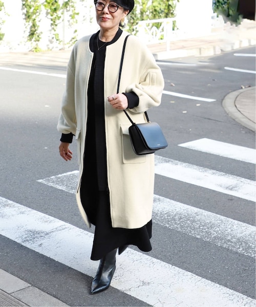 VERMEIL par iena 63,800円 woolモッサZIPコート