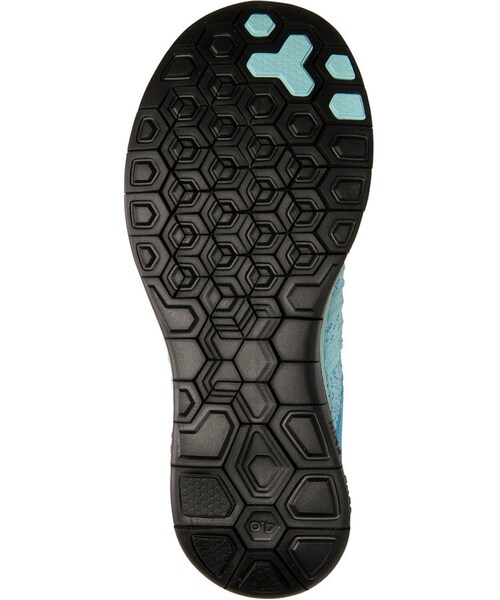 NIKE(ナイキ)の「Nike Women's Free Flyknit 4.0 Running Sneakers from Finish Line(スニーカー・レディース・GLACIER ICE/BLACK/BLUE・6.5/5/7.5/9.5/7/8/11/6/9/8.5/5.5)」の5枚目の写真
