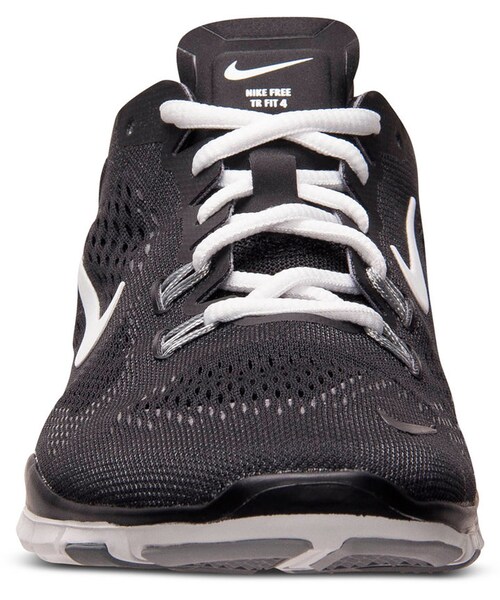 NIKE(ナイキ)の「Nike Women's Free 5.0 TR Fit 4 Training Sneakers from Finish Line(スニーカー・レディース・BLACK/WHITE-COOL GREY-WLF・8.5/6)」の3枚目の写真