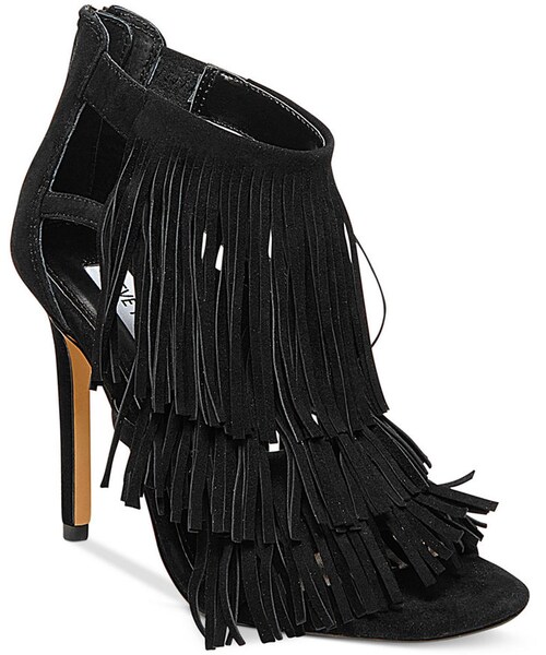 STEVE MADDEN(スティーブマデン)の「Steve Madden Women's Fringly Dress Sandals(サンダル・レディース・Taupe/Black/Blue・9M/7.5M/9.5M/10M/6M/7M/8M/8.5M/6.5M/5.5M)」の1枚目の写真