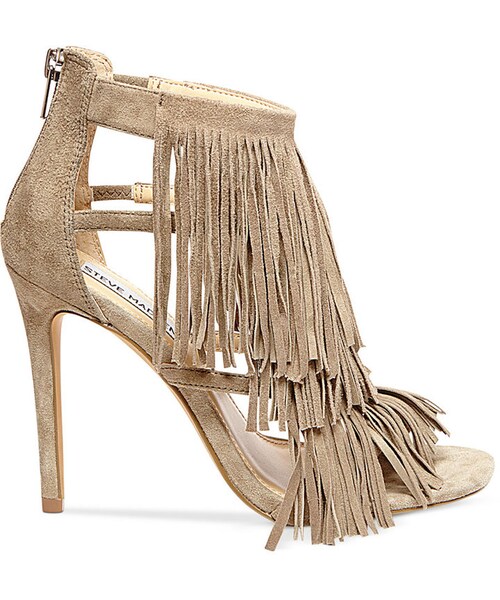 STEVE MADDEN(スティーブマデン)の「Steve Madden Women's Fringly Dress Sandals(サンダル・レディース・Taupe/Black/Blue・9M/7.5M/9.5M/10M/6M/7M/8M/8.5M/6.5M/5.5M)」の6枚目の写真