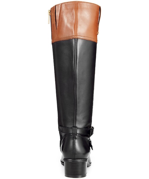 BANDOLINO（バンドリノ）の「Bandolino Carlotta Wide Calf Riding Boots（ブーツ・レディース・Black/Black/Cognac・5.5M/6M/6.5M/7.5M/5M）」の2枚目の写真