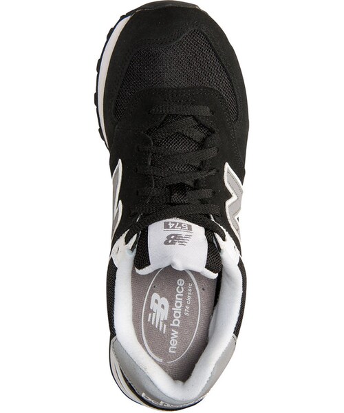 NEW BALANCE（ニューバランス）の「New Balance Women's 574 Casual Sneakers from Finish Line（スニーカー・レディース・BLACK・5/7/10/6.5/6/9/8.5/7.5/11/5.5/8/9.5）」の4枚目の写真