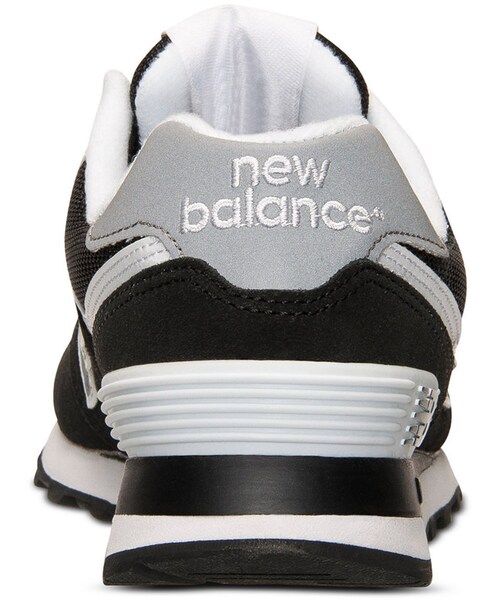 NEW BALANCE（ニューバランス）の「New Balance Women's 574 Casual Sneakers from Finish Line（スニーカー・レディース・BLACK・5/7/10/6.5/6/9/8.5/7.5/11/5.5/8/9.5）」の5枚目の写真