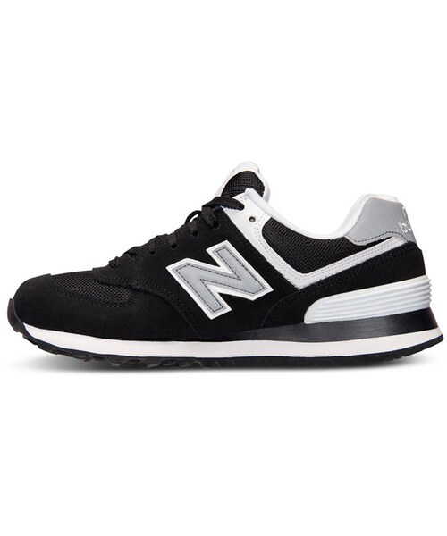 NEW BALANCE（ニューバランス）の「New Balance Women's 574 Casual Sneakers from Finish Line（スニーカー・レディース・BLACK・5/7/10/6.5/6/9/8.5/7.5/11/5.5/8/9.5）」の7枚目の写真