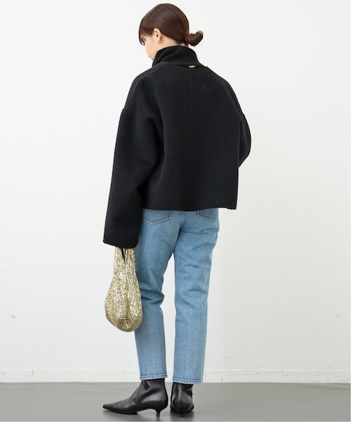 【1度着用　タグ保管あり】　ドゥーズィエムクラス　ウールアンゴラショートコート Deuxieme Classe（ドゥーズィエムクラス）の「ウールアンゴラ