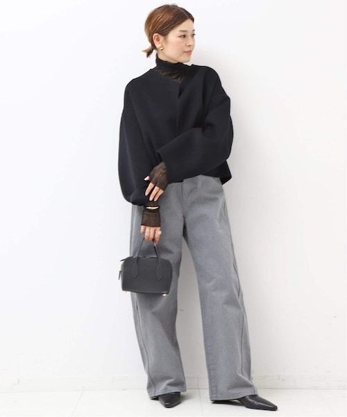 Deuxieme Classe ウールアンゴラショートコート Deuxieme Classe（ドゥーズィエムクラス）の「ウールアンゴラ